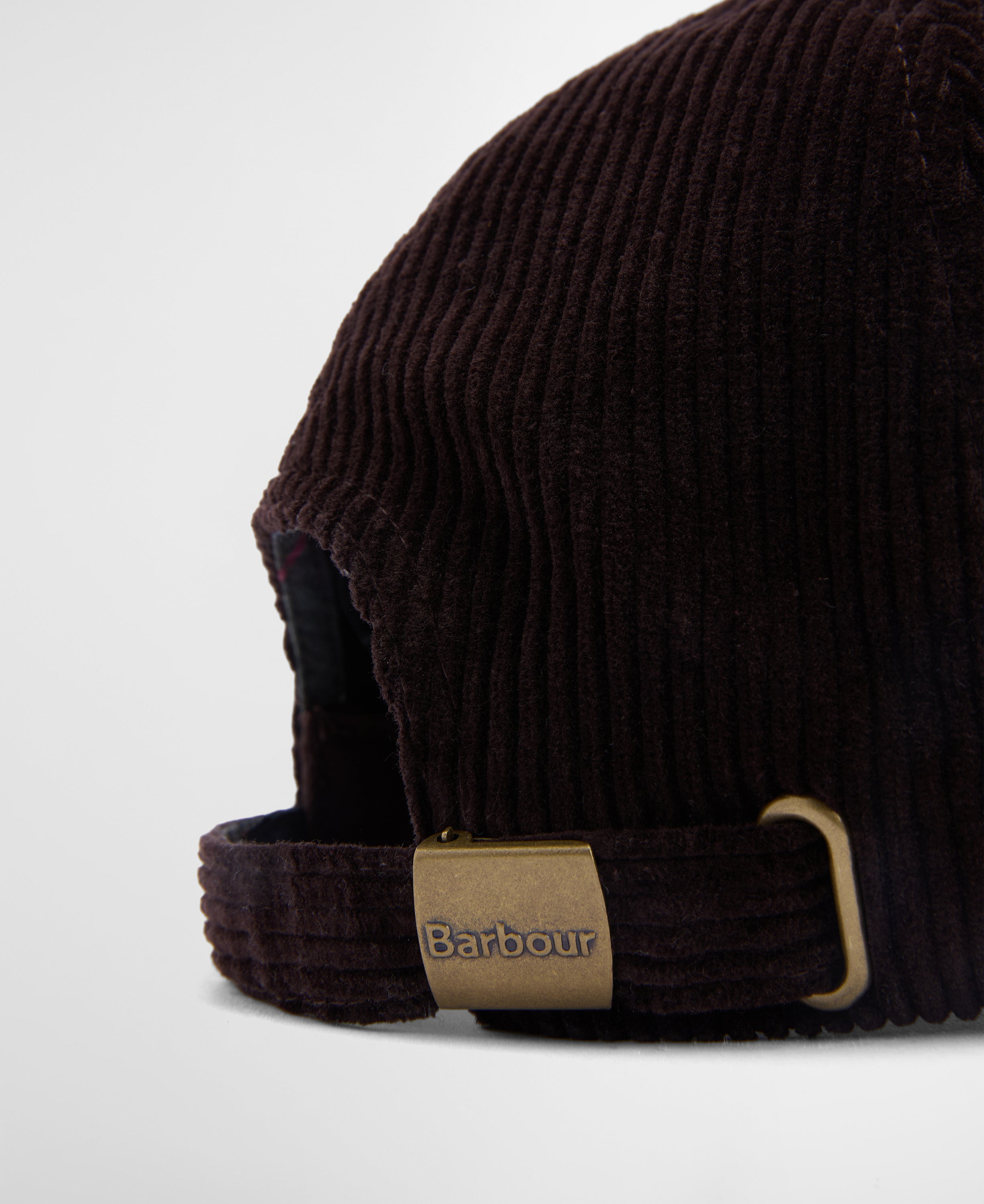 Barbour Preston Cord Cap Brown