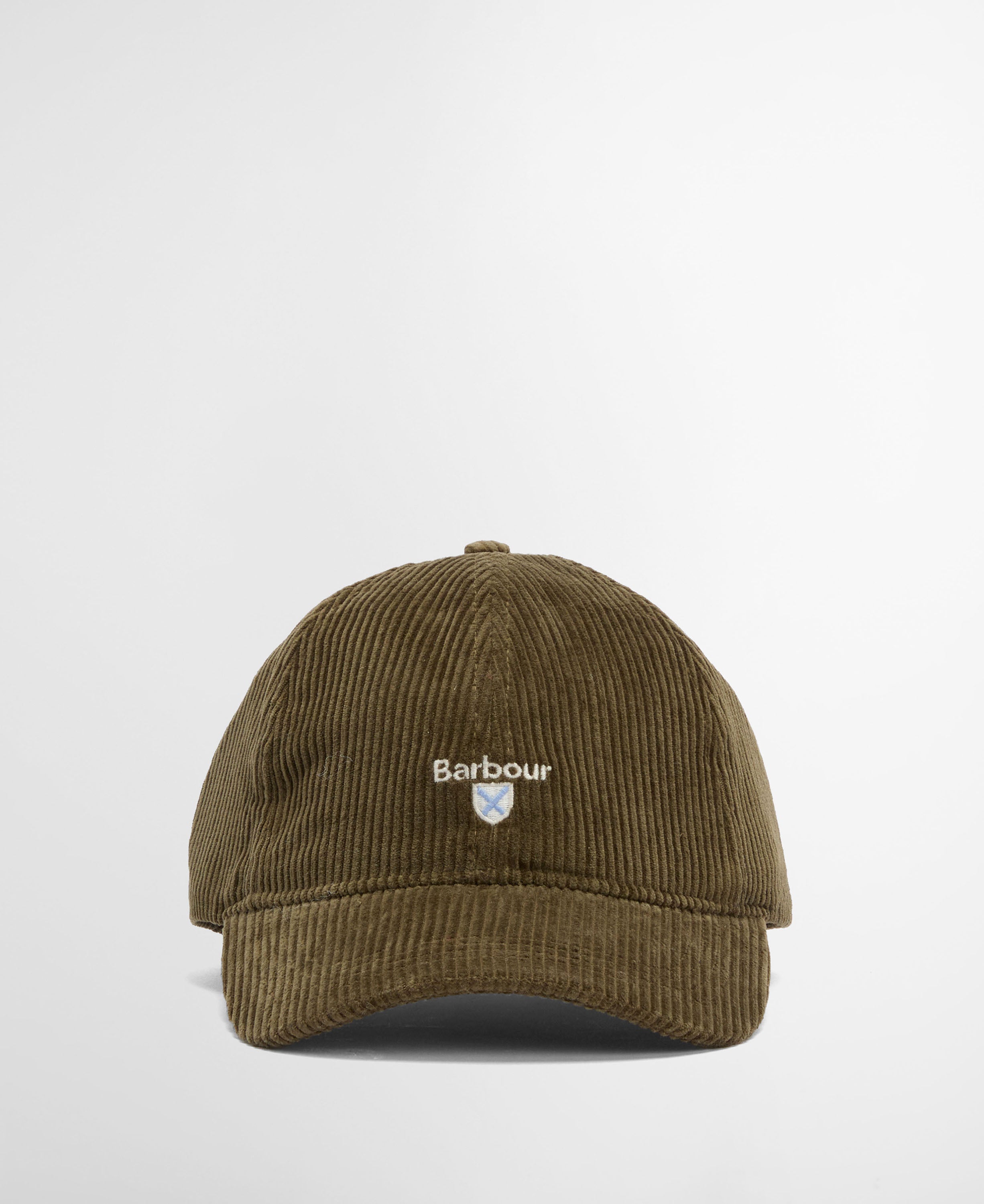 Barbour Preston Cord Cap Olive