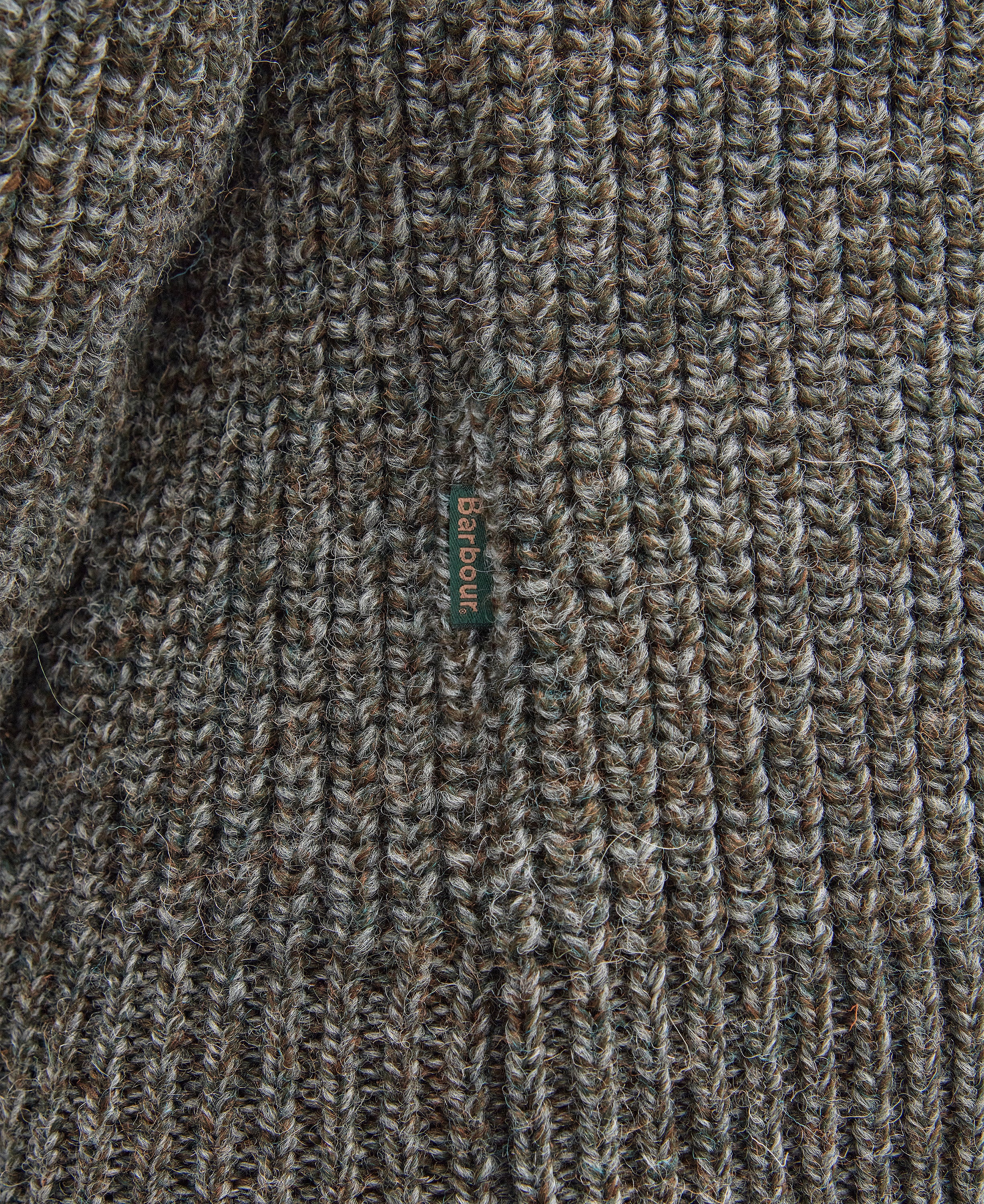Barbour New Tyne Crew Neck Sweater Tweed
