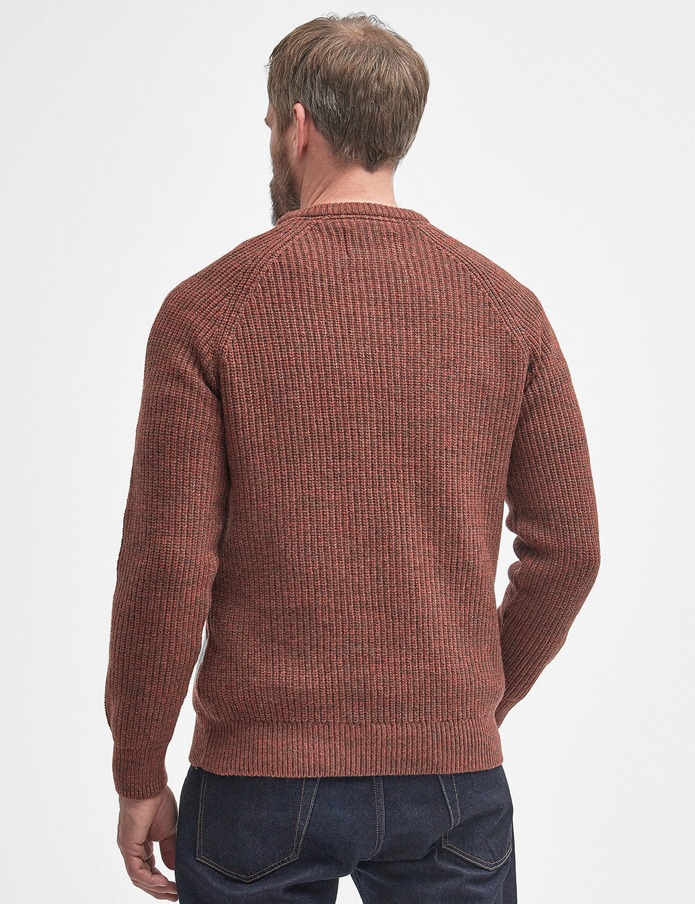 Barbour Horseford Crew Neck Jumper - Cinnamon