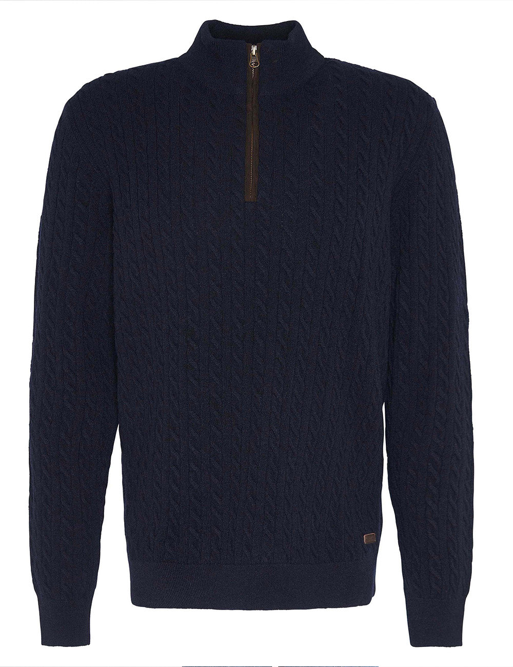 Barbour Ramsden 1/2 Zip Jumper - Navy