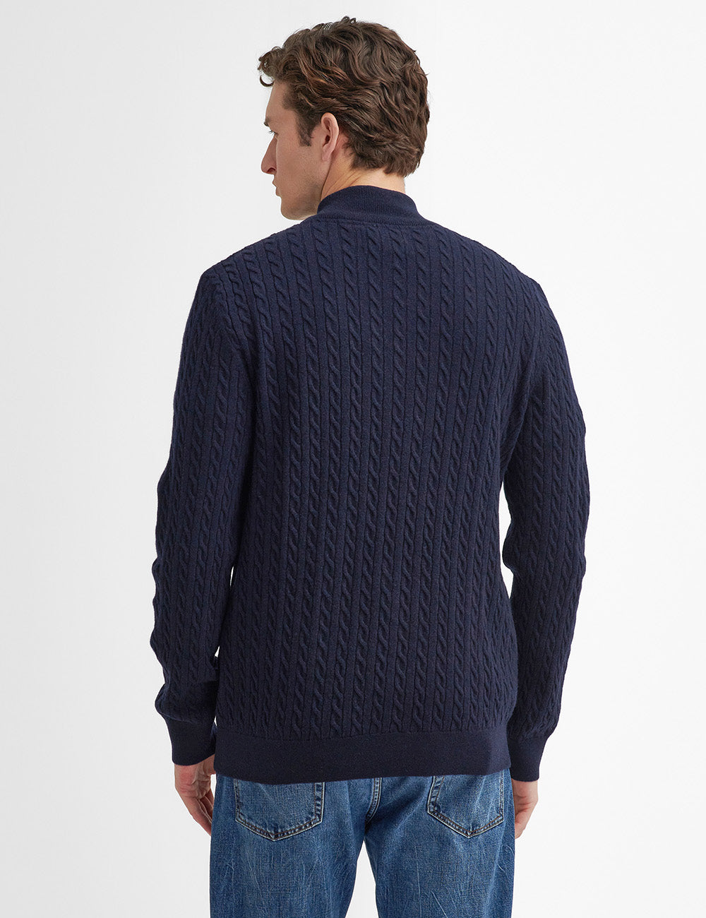 Barbour Ramsden 1/2 Zip Jumper - Navy