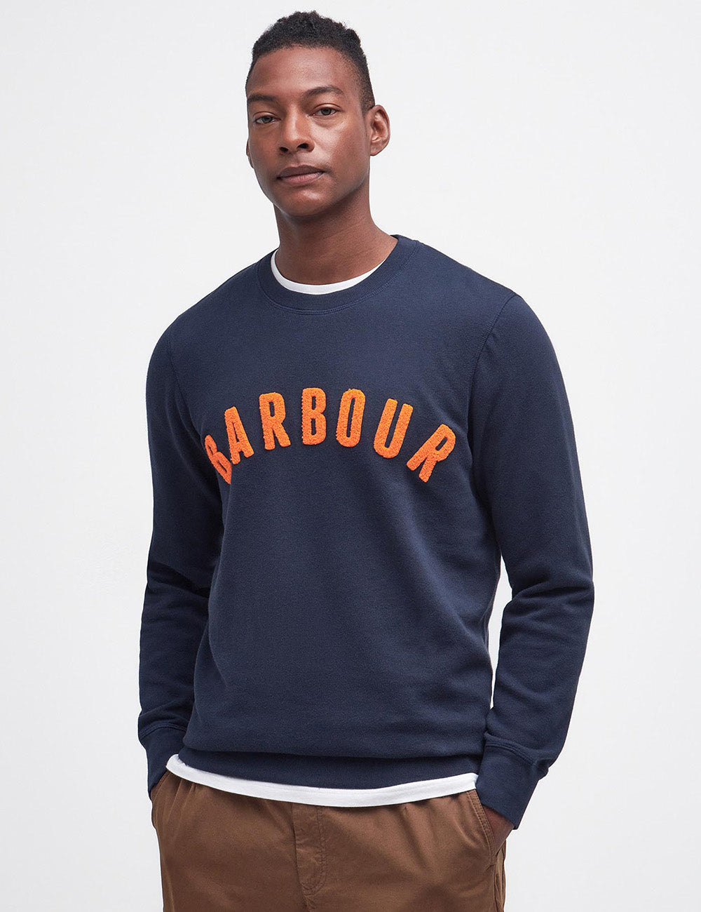 Barbour Prep Logo Jumper - Navy