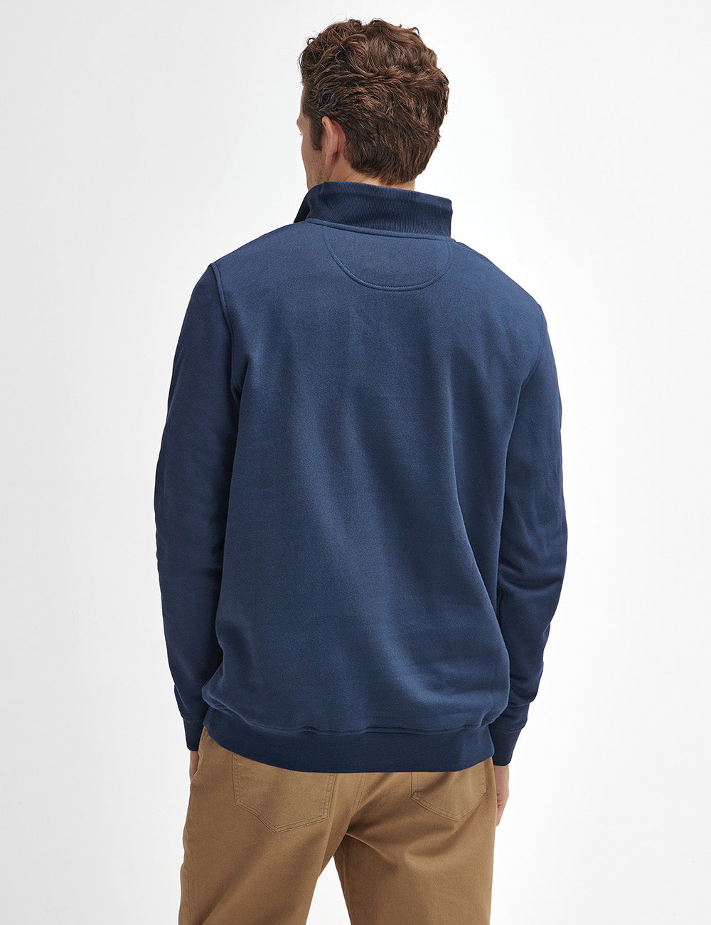 Barbour Nelson 1/2 Zip Sweatshirt - Navy