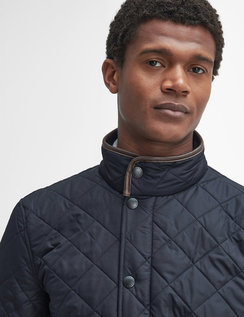 Barbour Powell Quilted Jacket - Navy