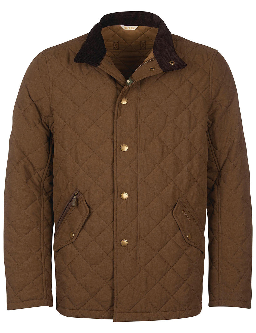 Barbour Shoveler Quilted Jacket - Dark Sand