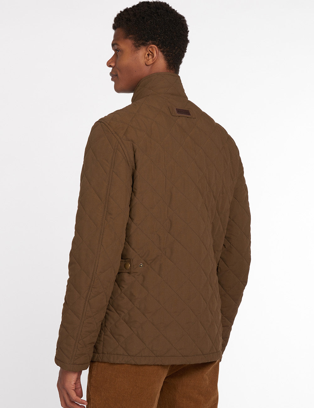 Barbour Shoveler Quilted Jacket - Dark Sand