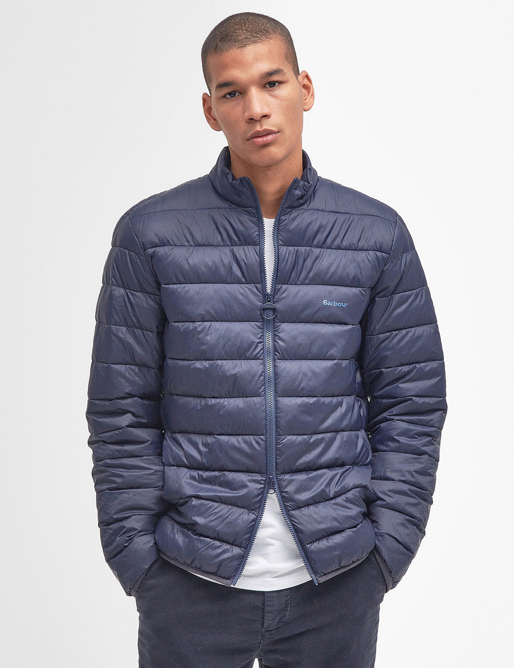 Barbour Penton Puffer Jacket - Navy