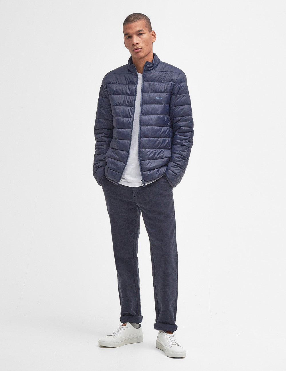 Barbour Penton Puffer Jacket - Navy