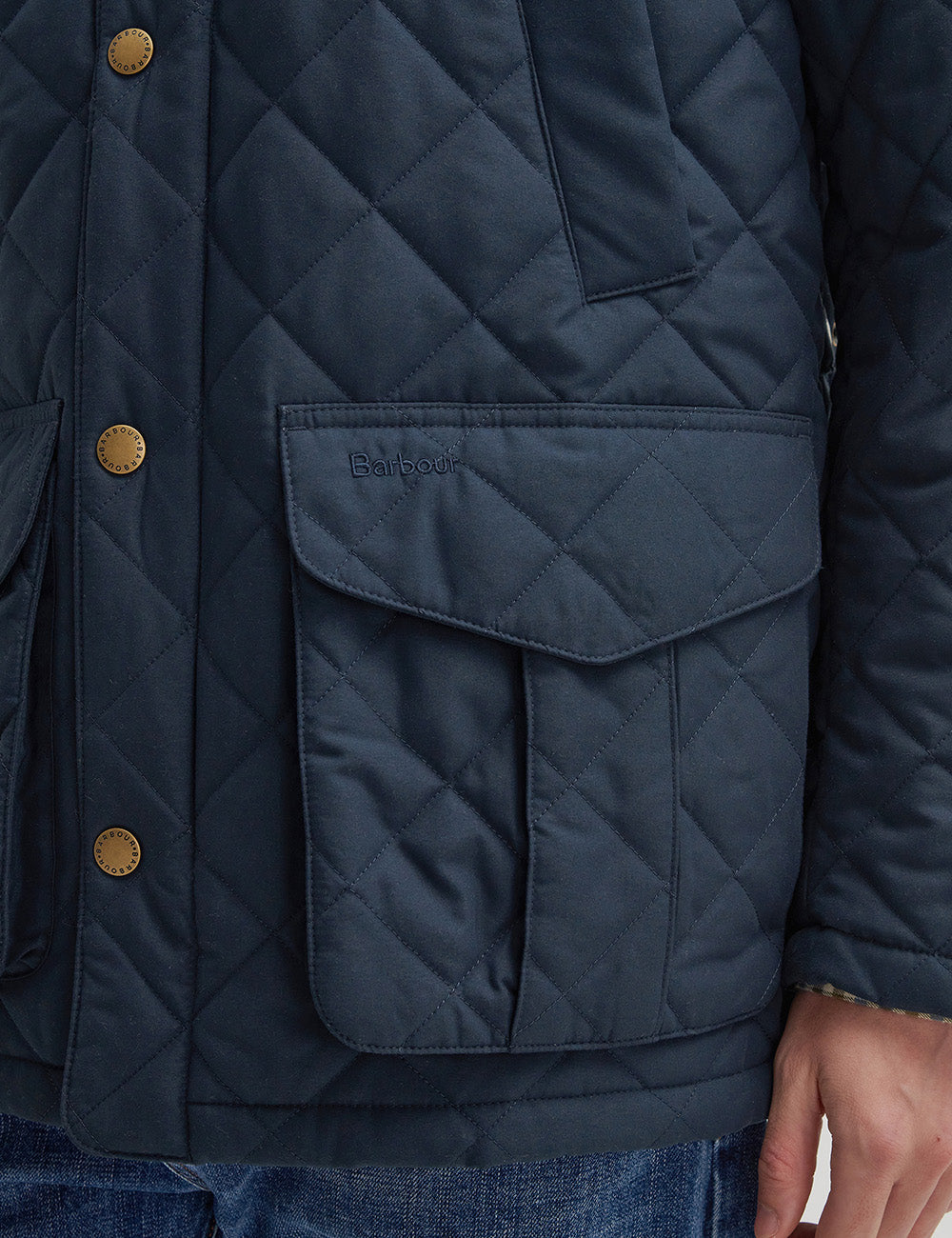 Barbour Lydford Quilted Jacket - Navy