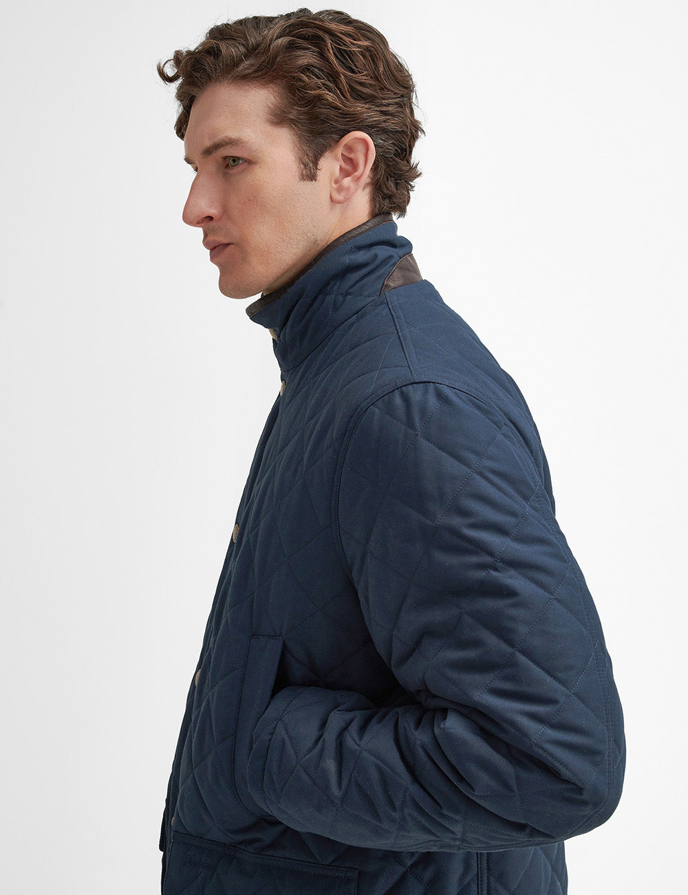 Barbour Lydford Quilted Jacket - Navy