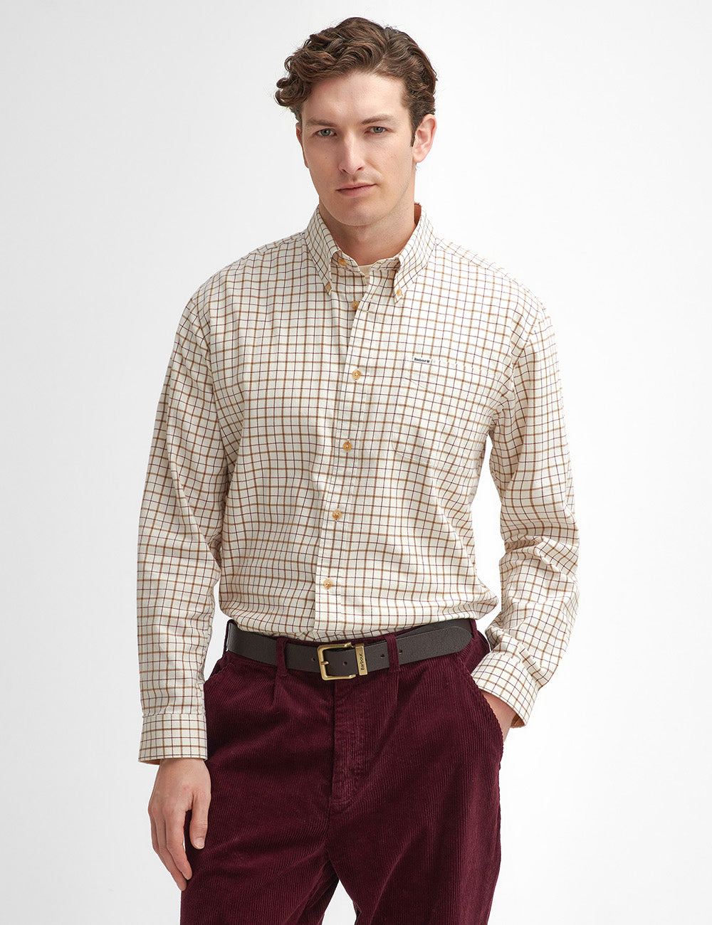 Barbour Bank Tattersall Shirt - Merlot