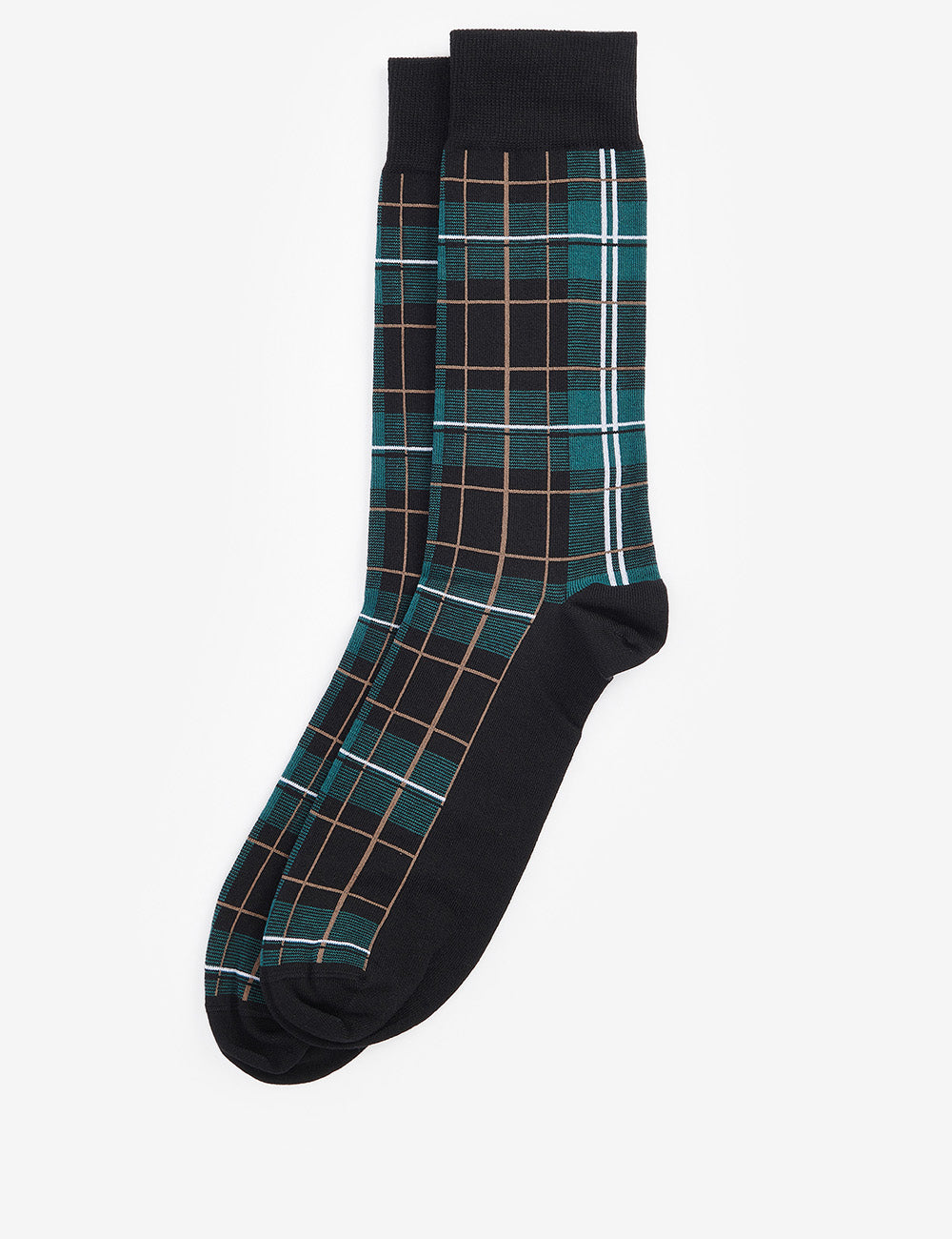 Barbour Blyth Sock - Green Loch Tartan