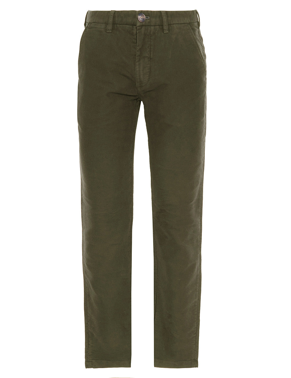 Barbour Moleskin Tailored Trouser - Dark Olive