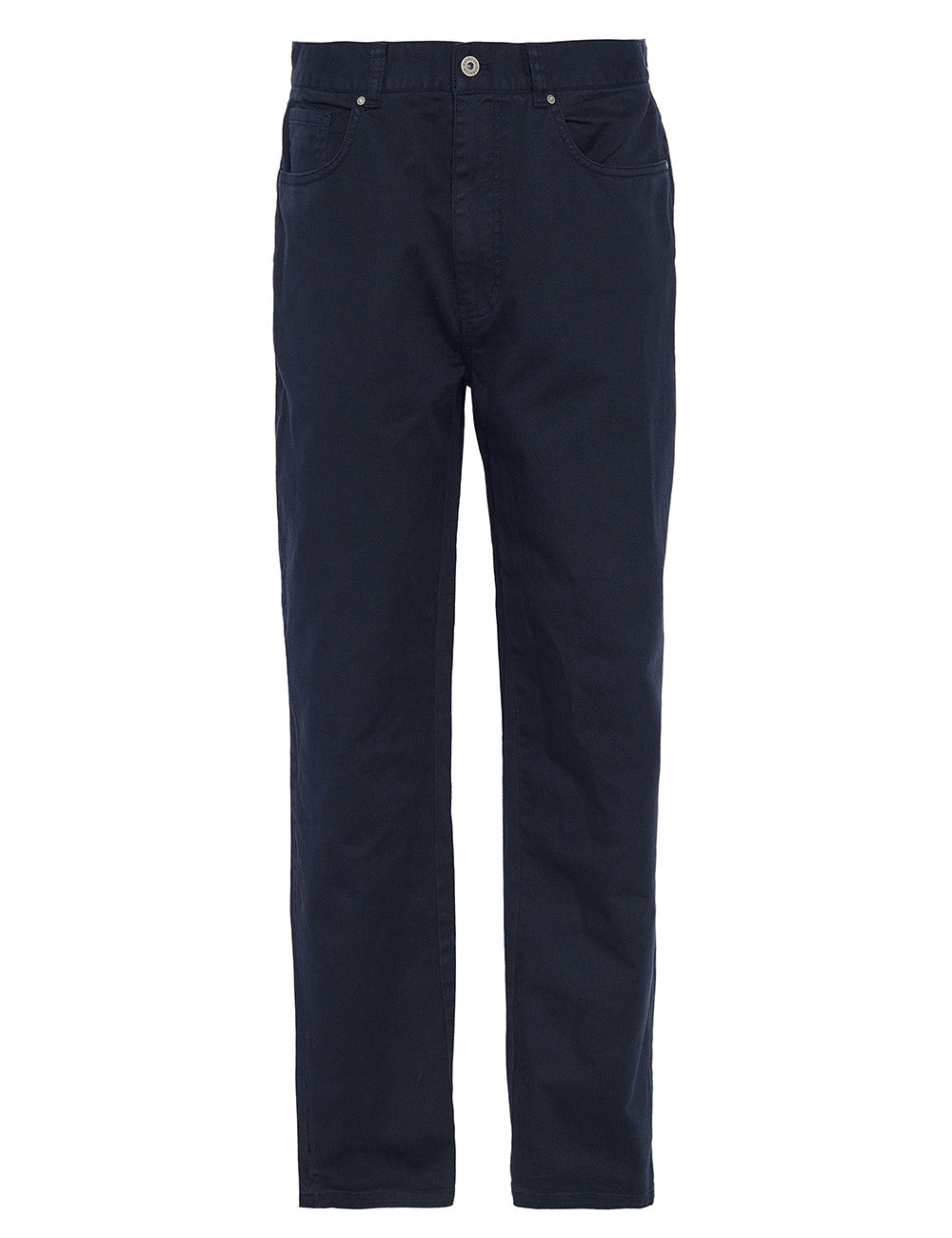 Barbour Washed Regular Fit Trouser - Dark Navy