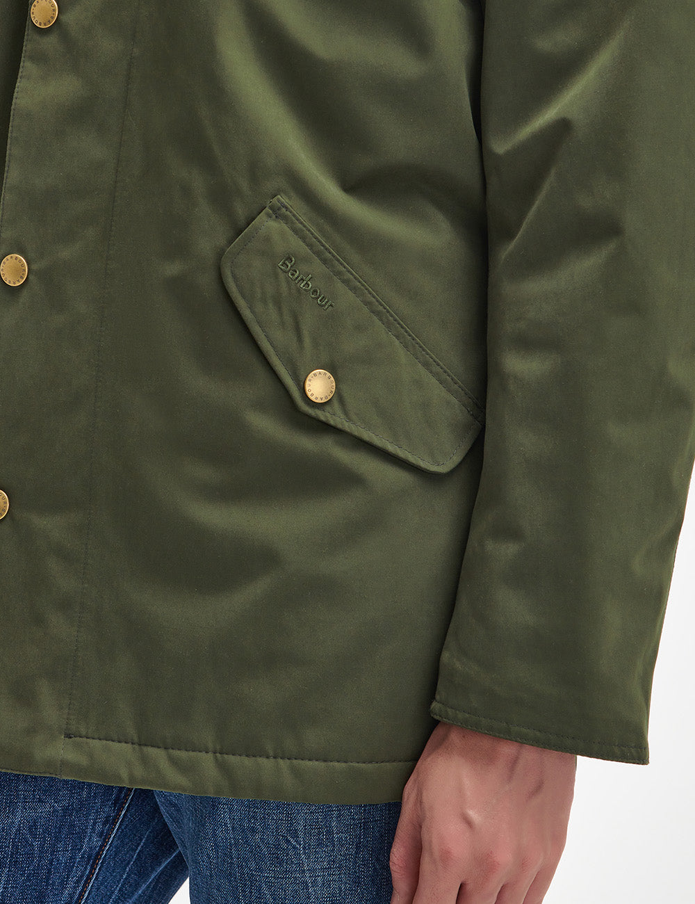 Barbour Spoonbill Waterproof Jacket - Olive