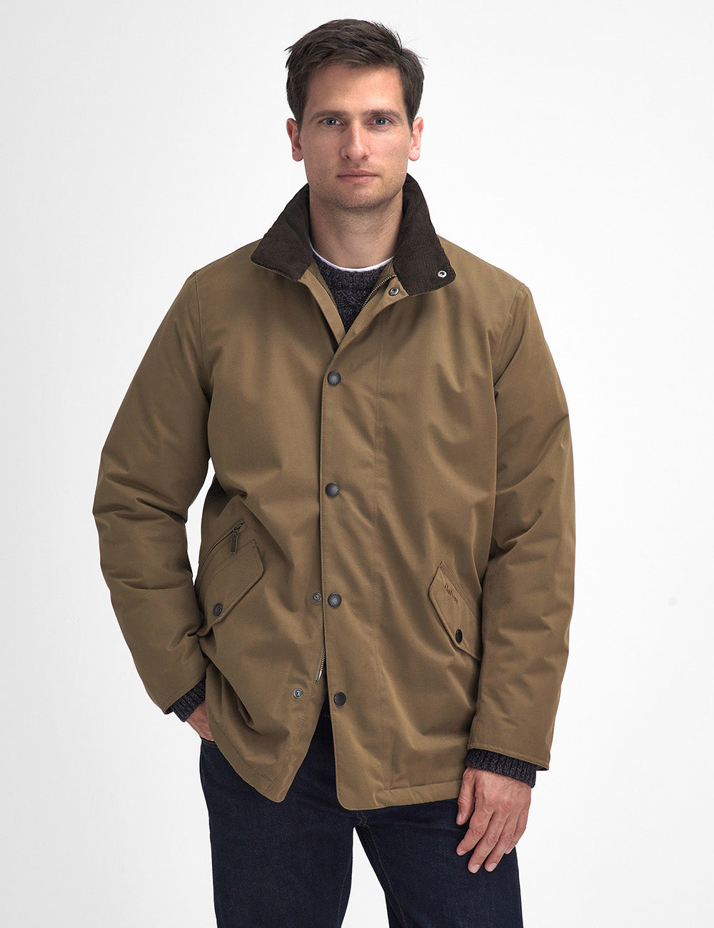 Barbour Spoonbill Waterproof Jacket - Clay