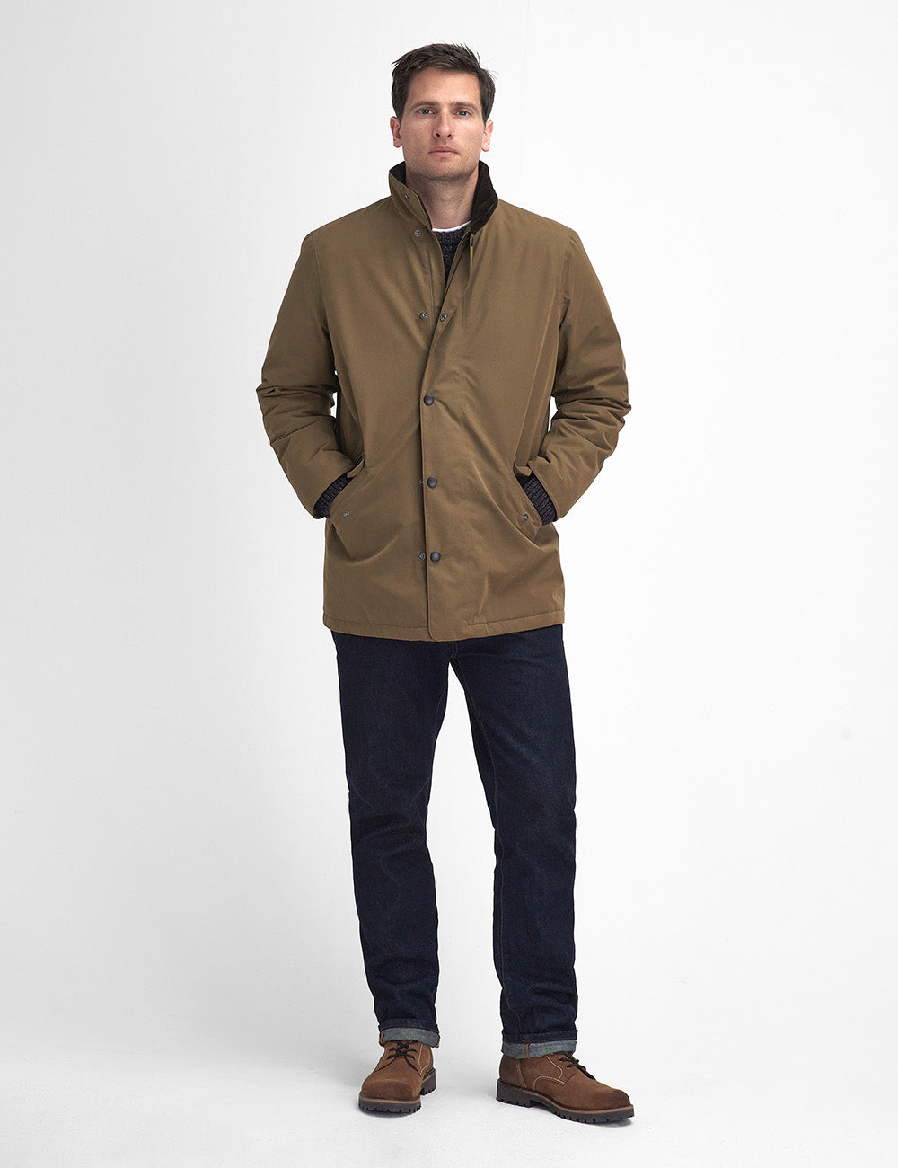 Barbour Spoonbill Waterproof Jacket - Clay