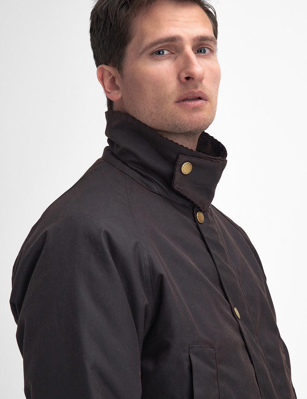 Barbour Stratford Wax Jacket - Rustic