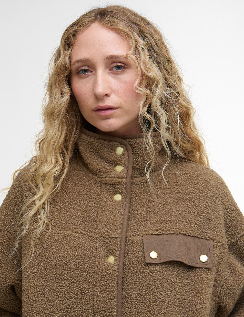 Barbour Mabel Fleece - Military Brown