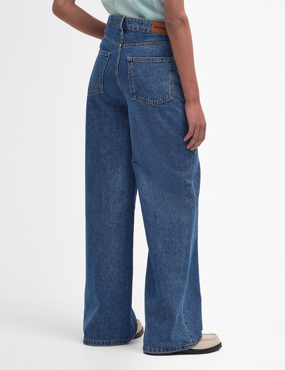 Barbour Maisie Wide Leg Jeans - Authentic Wash