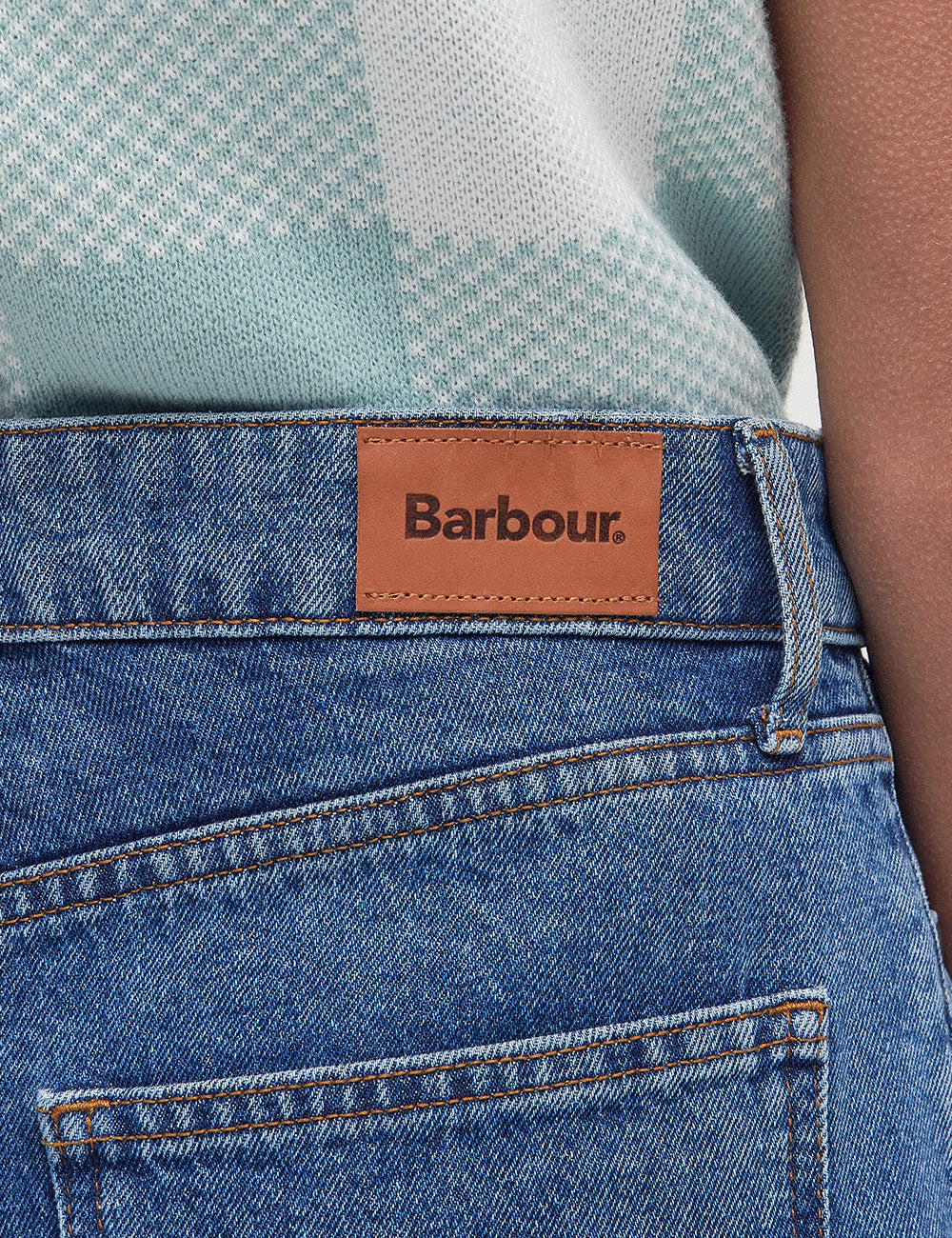 Barbour Maisie Wide Leg Jeans - Authentic Wash