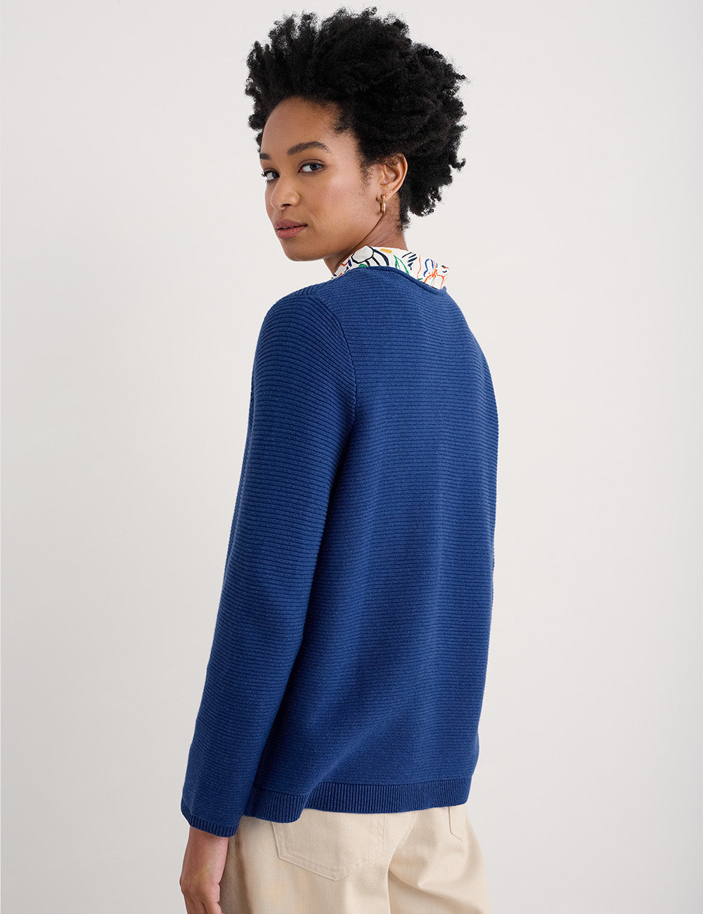 Seasalt Makers Jumper - Washed Marine