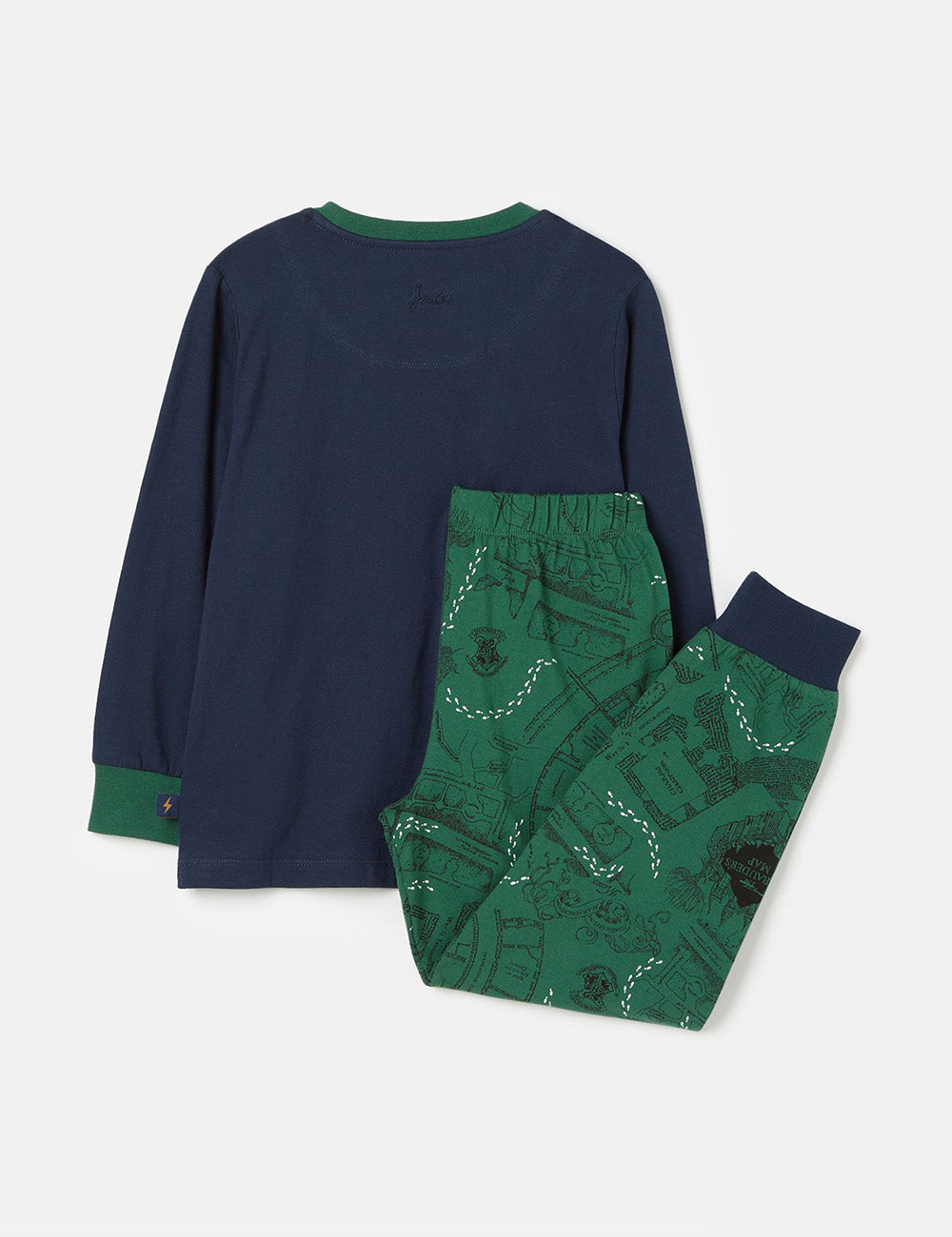 Joules Marauder's Map™ Pyjama Set - Green Marauders Map