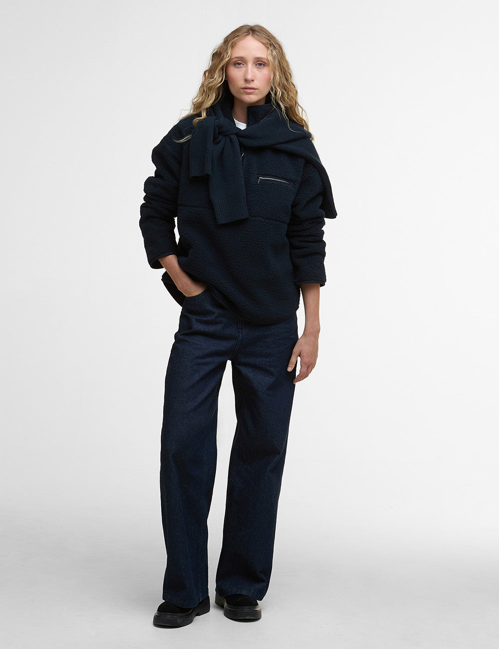 Barbour Mersea Overlayer - Navy