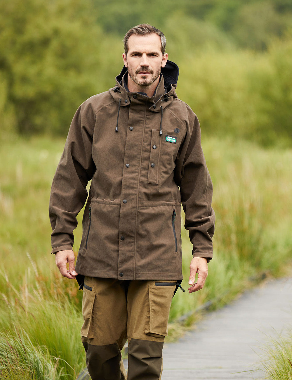 Ridgeline Monsoon Classic Jacket - Bark