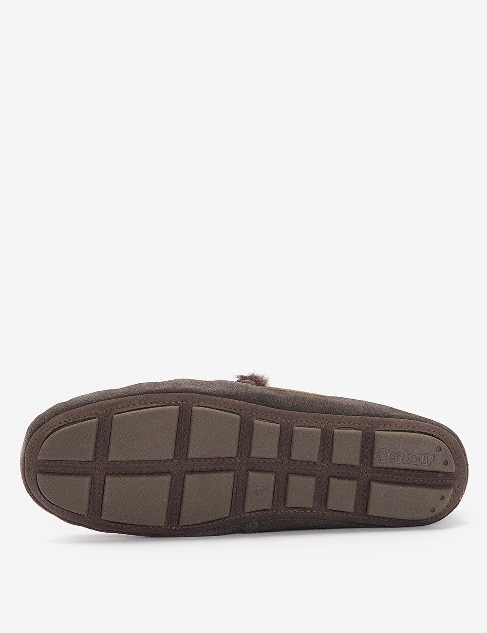Barbour Monty Slippers - Brown Suede