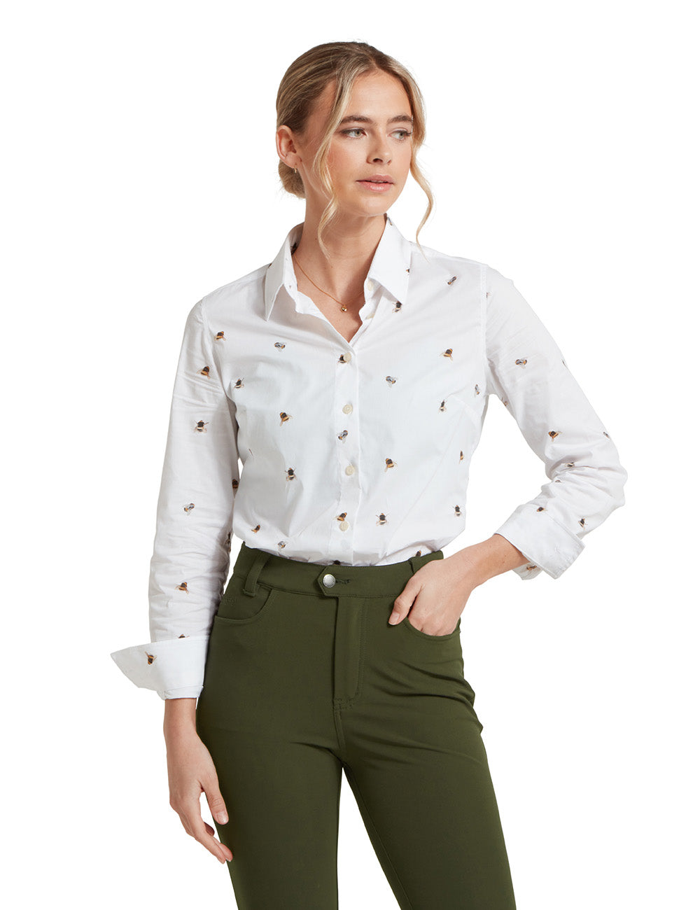 Schoffel Norfolk Shirt - Painted Bee