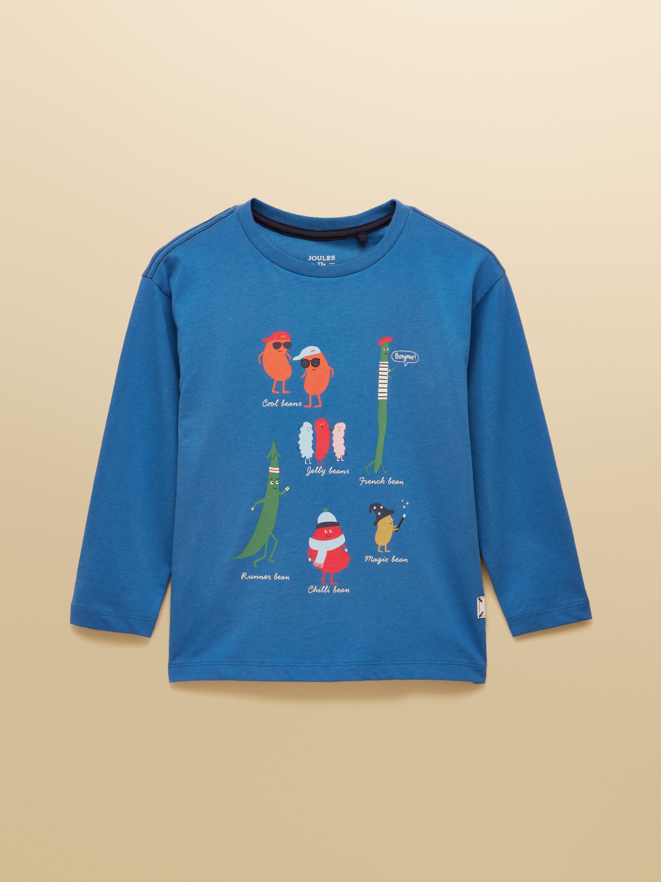 Joules Kids Finlay Blue Beans