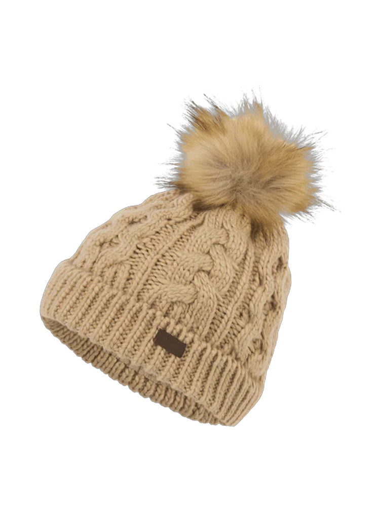 Schoffel Bakewell Hat & Scarf Set Oat