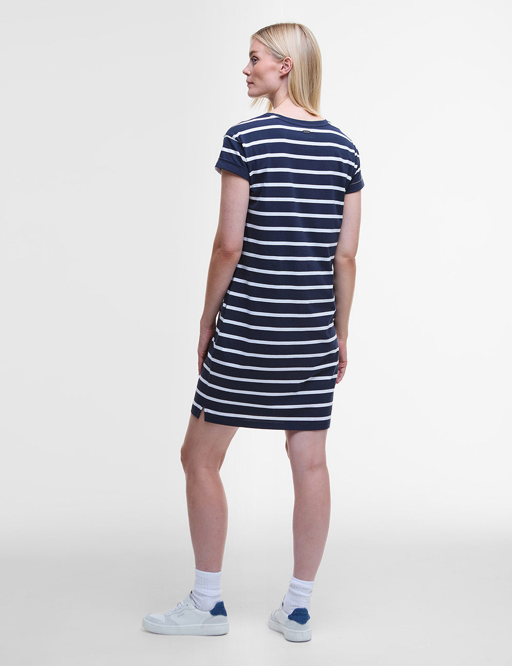 Barbour Otterburn Stripe Dress - Navy