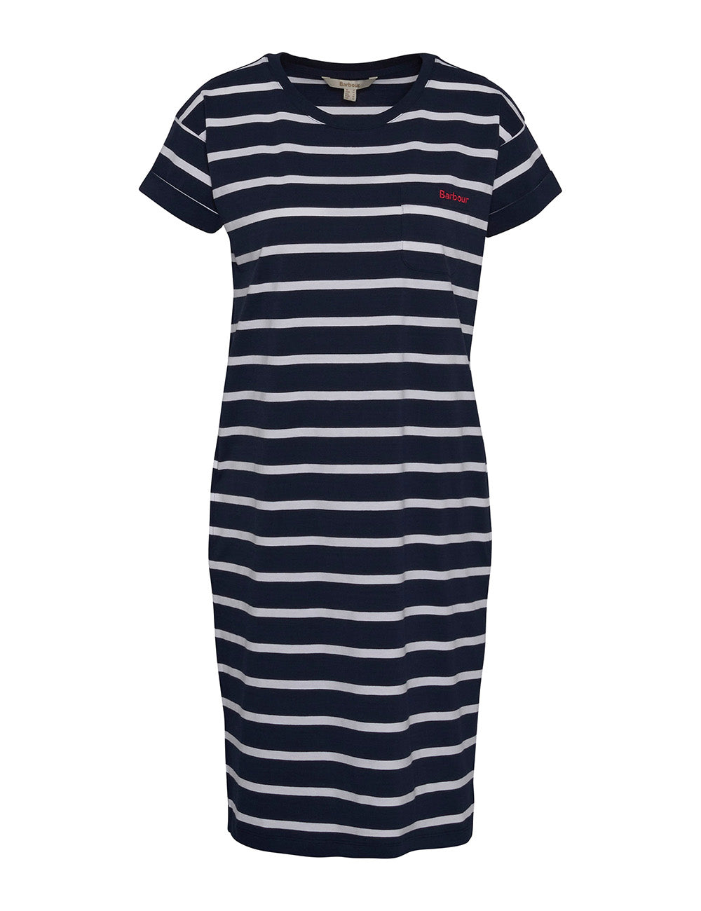 Barbour Otterburn Stripe Dress - Navy