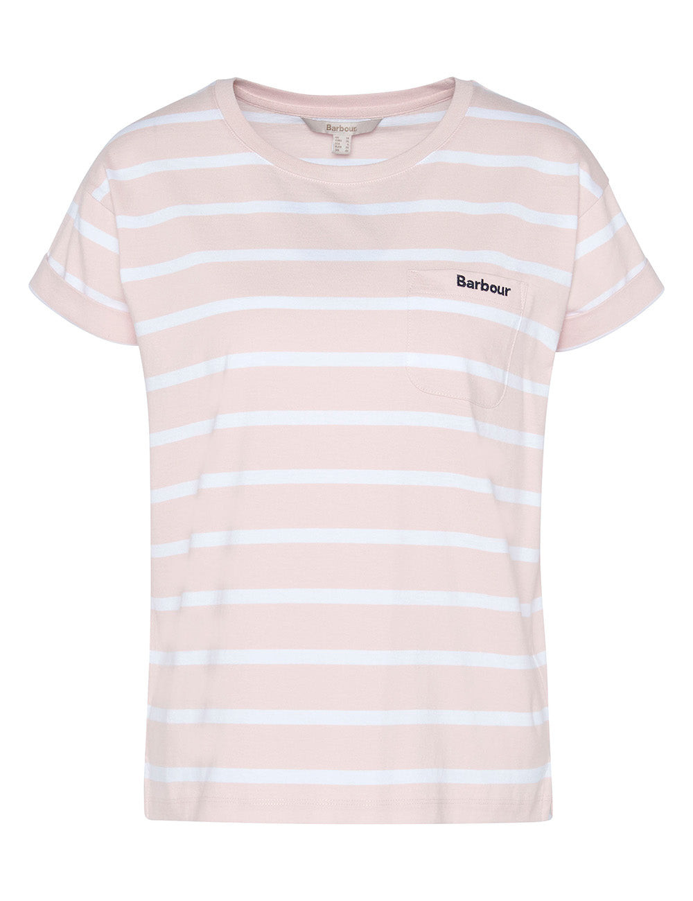 Barbour Otterburn Stripe T-Shirt - Primrose Pink