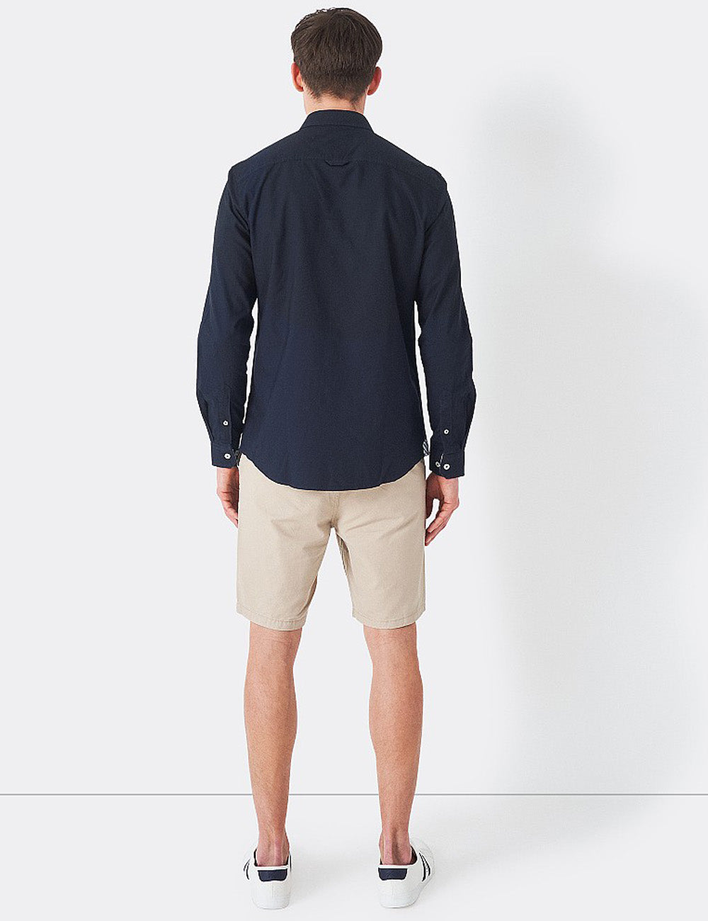 Crew Clothing Oxford Slim Fit Shirt - Navy