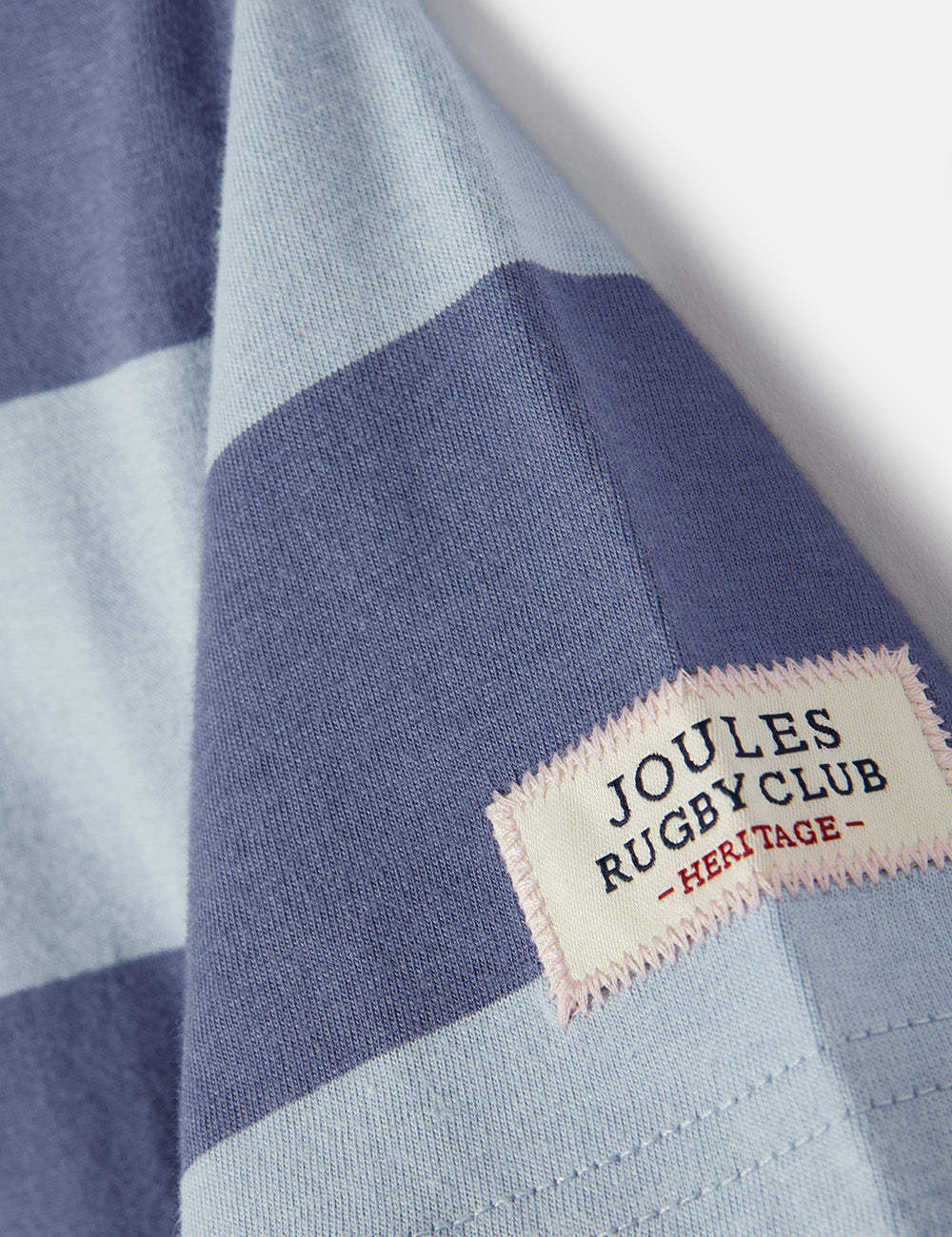 Joules Ozzy Stripe Polo Shirt - Blue Stripe
