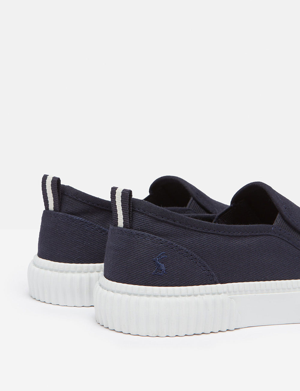 Joules Peasy Canvas Trainer - Blue