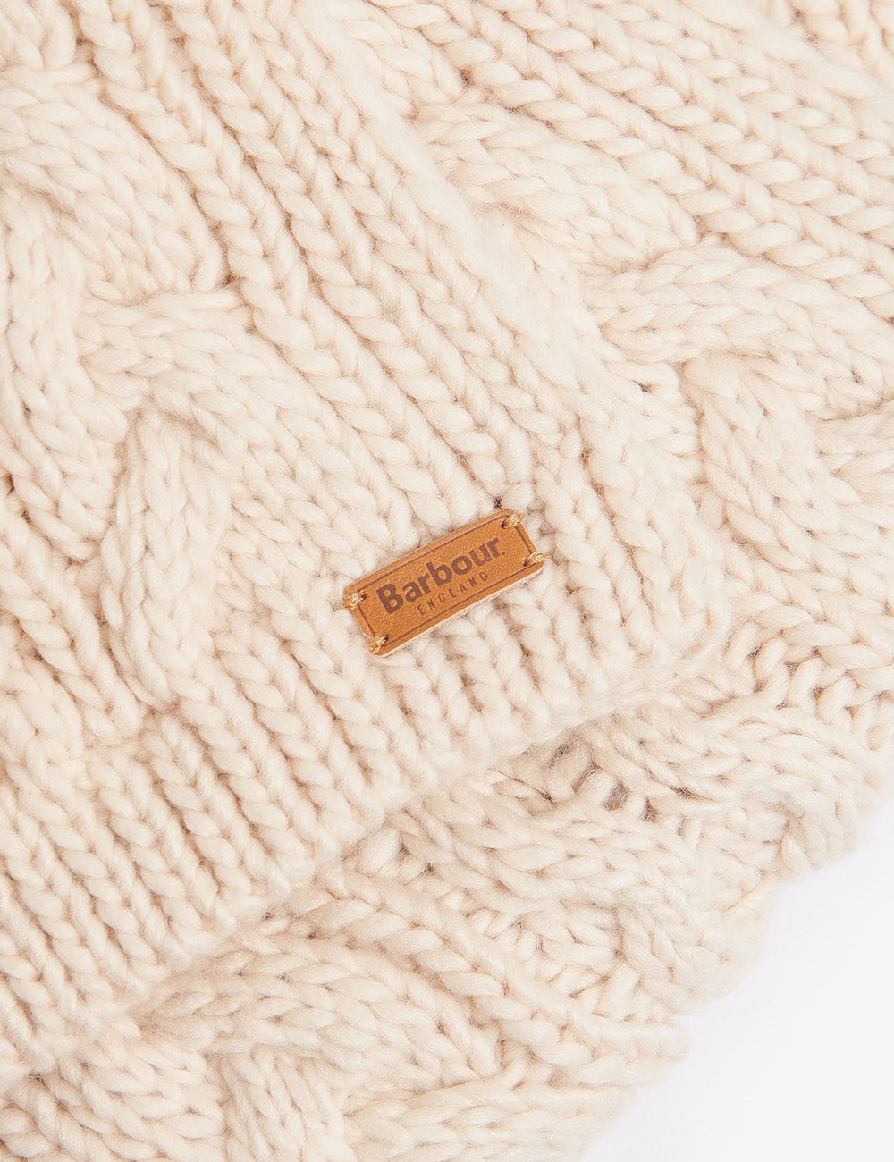 Barbour Penshaw Beanie & Scarf Set - Blush Pink