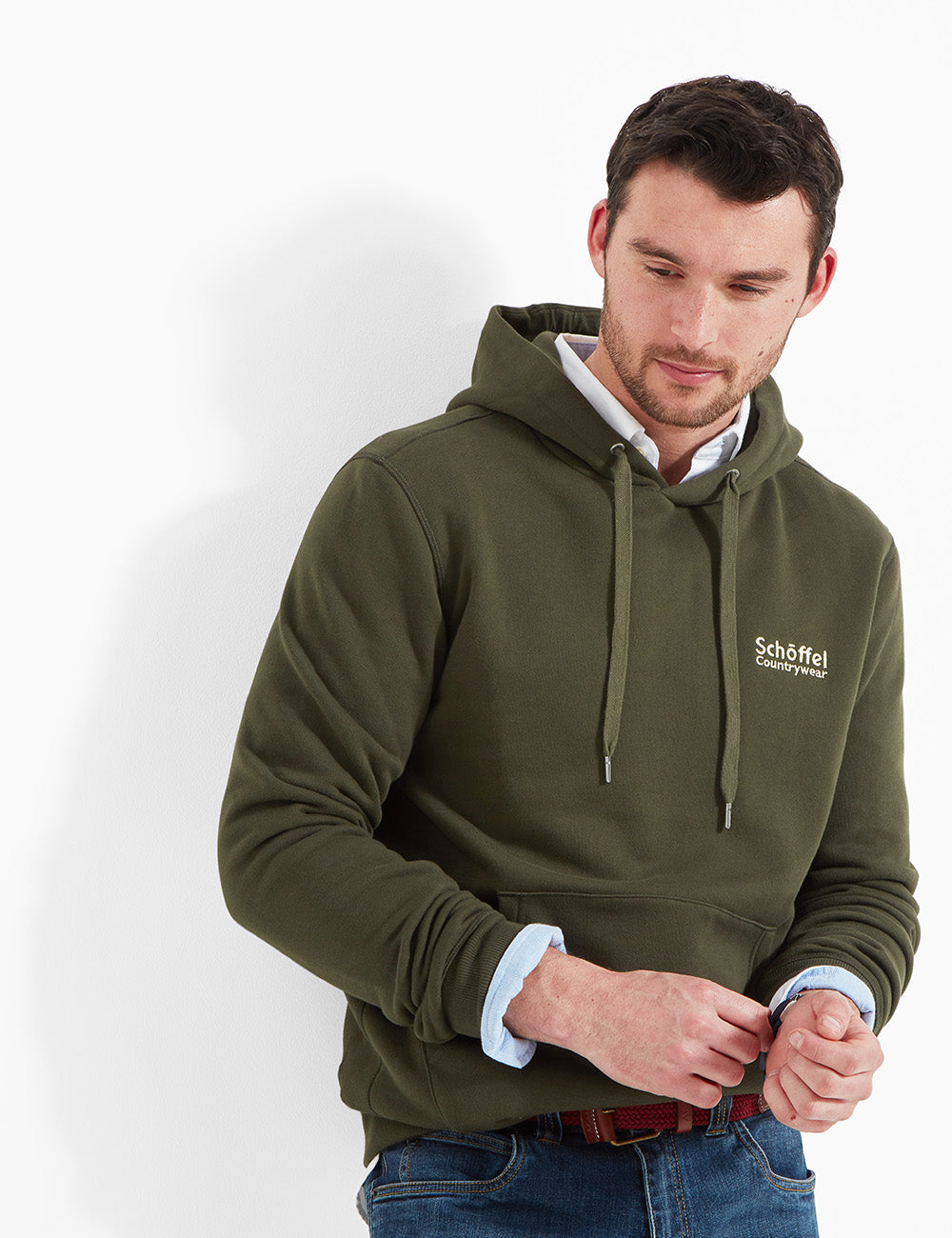 Schoffel Pentire Heritage Hoodie - Forest