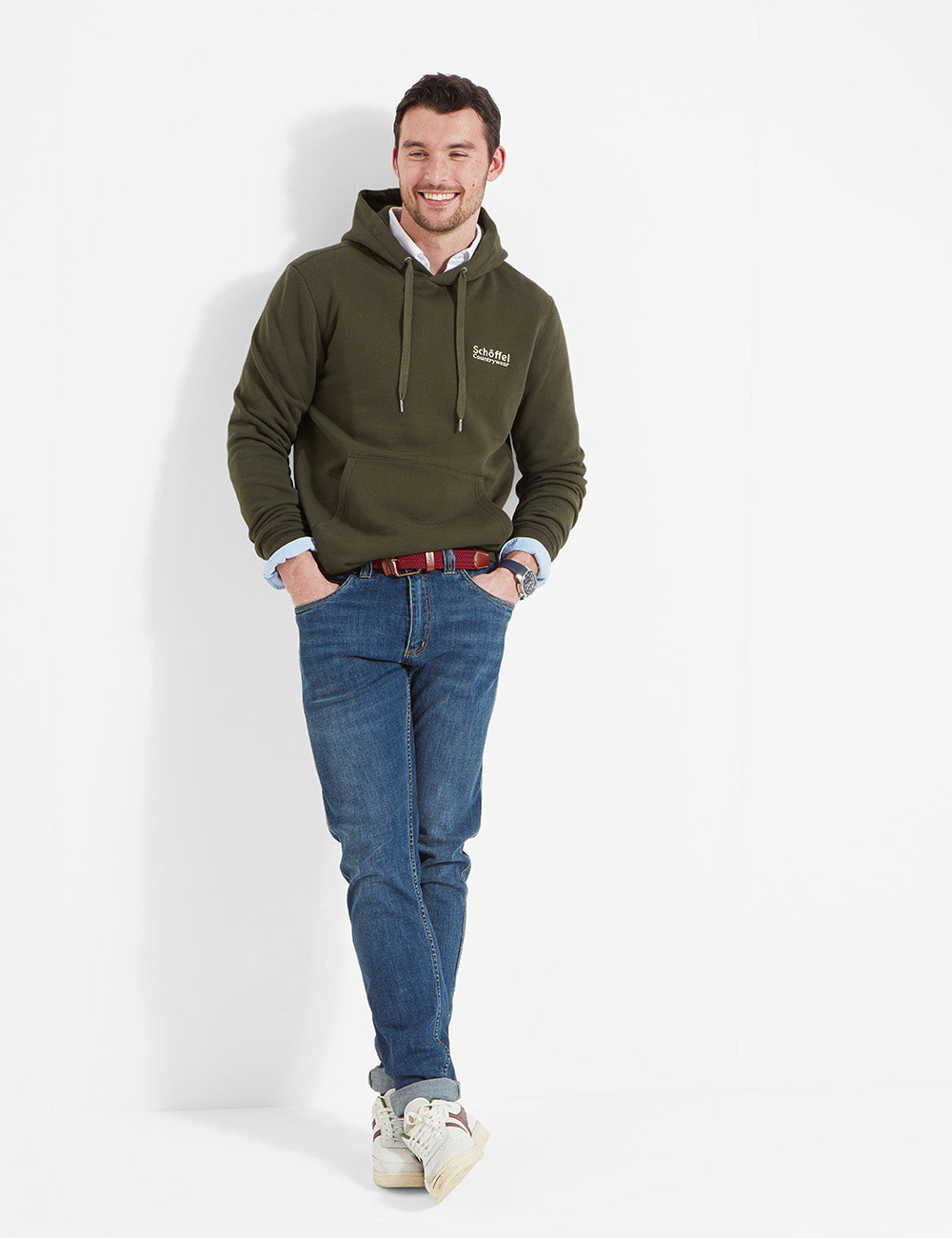 Schoffel Pentire Heritage Hoodie - Forest