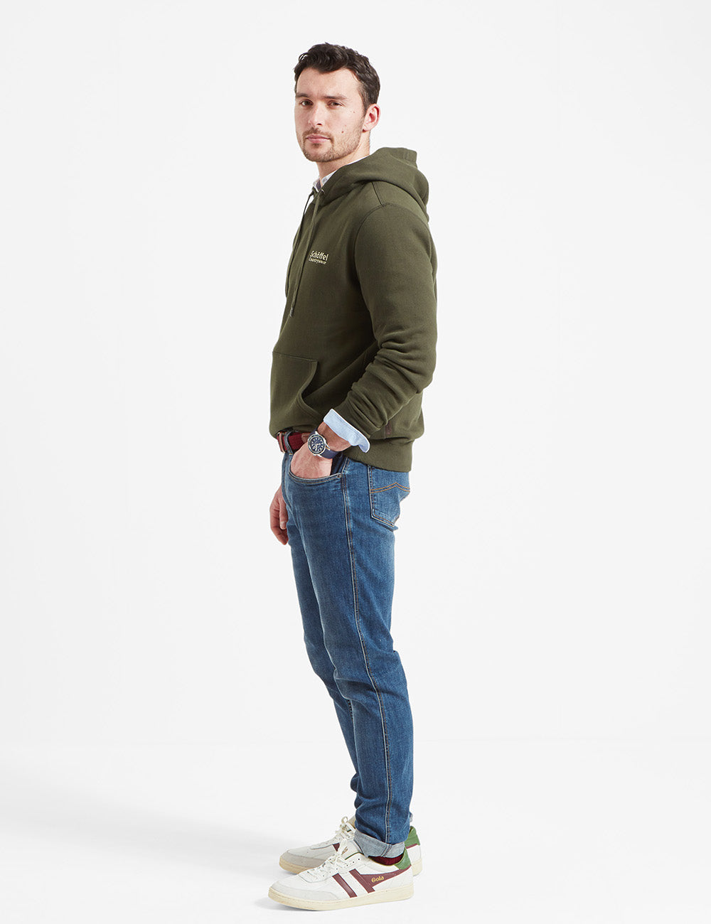 Schoffel Pentire Heritage Hoodie - Forest