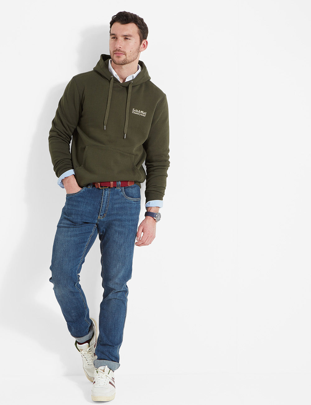 Schoffel Pentire Heritage Hoodie - Forest