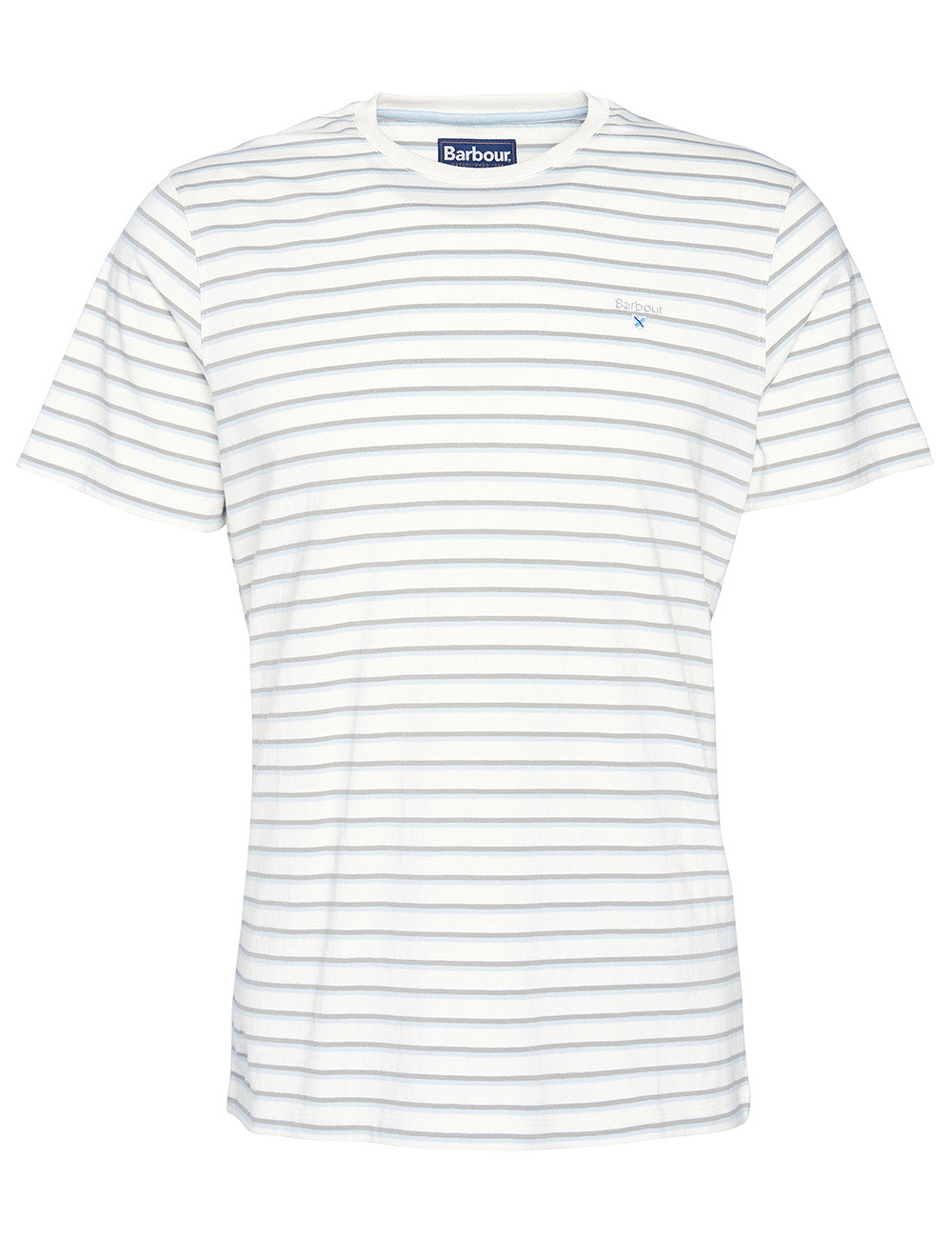 Barbour Ponte Stripe T-Shirt - Ecru