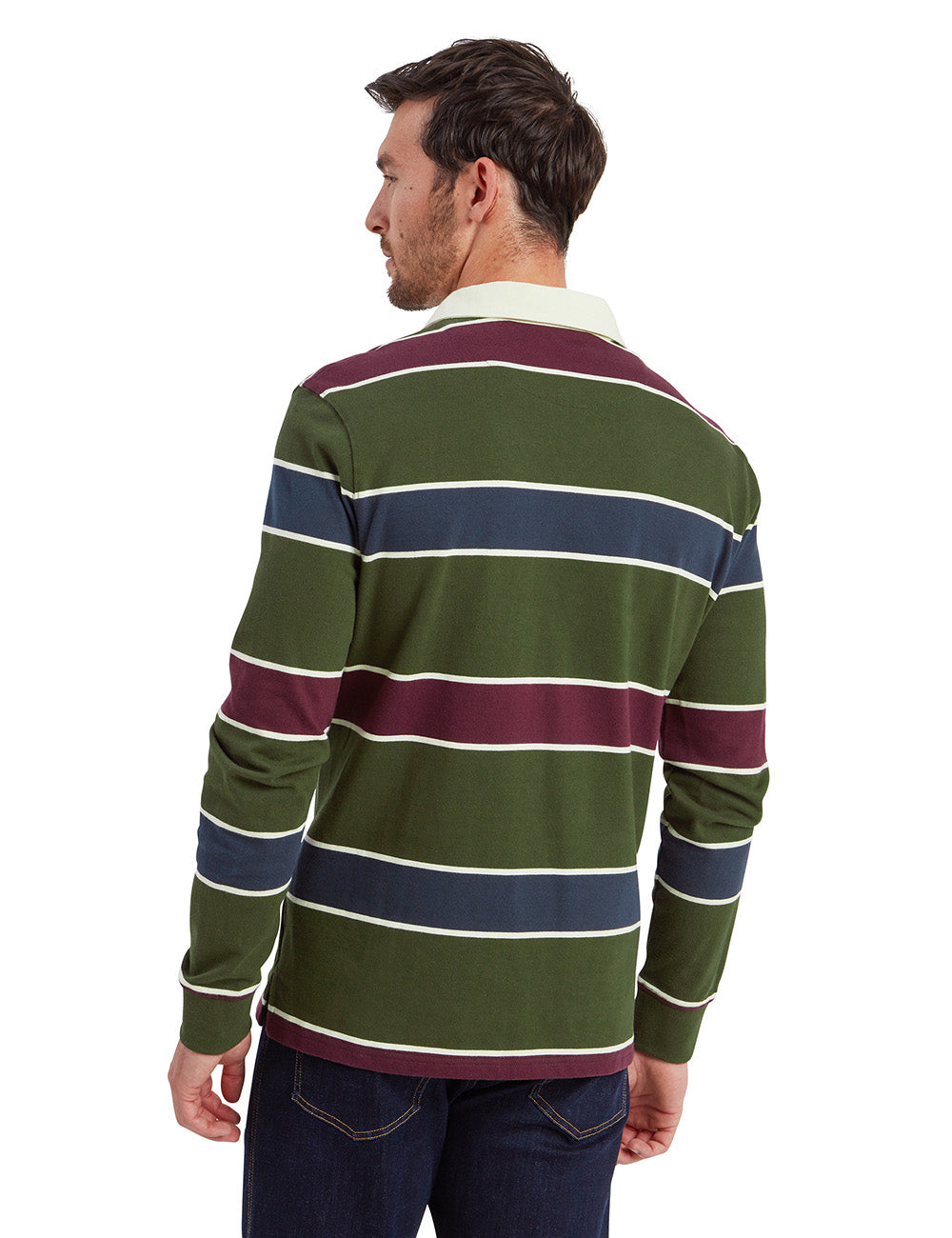 Schoffel Porthtowan Rugby Top - Woodland/Wine