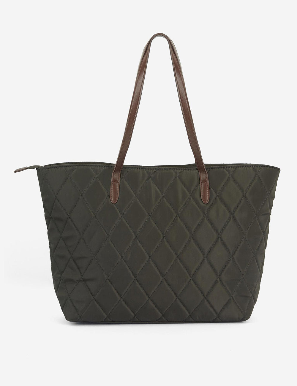 Barbour Quilted Tote Bag - Olive