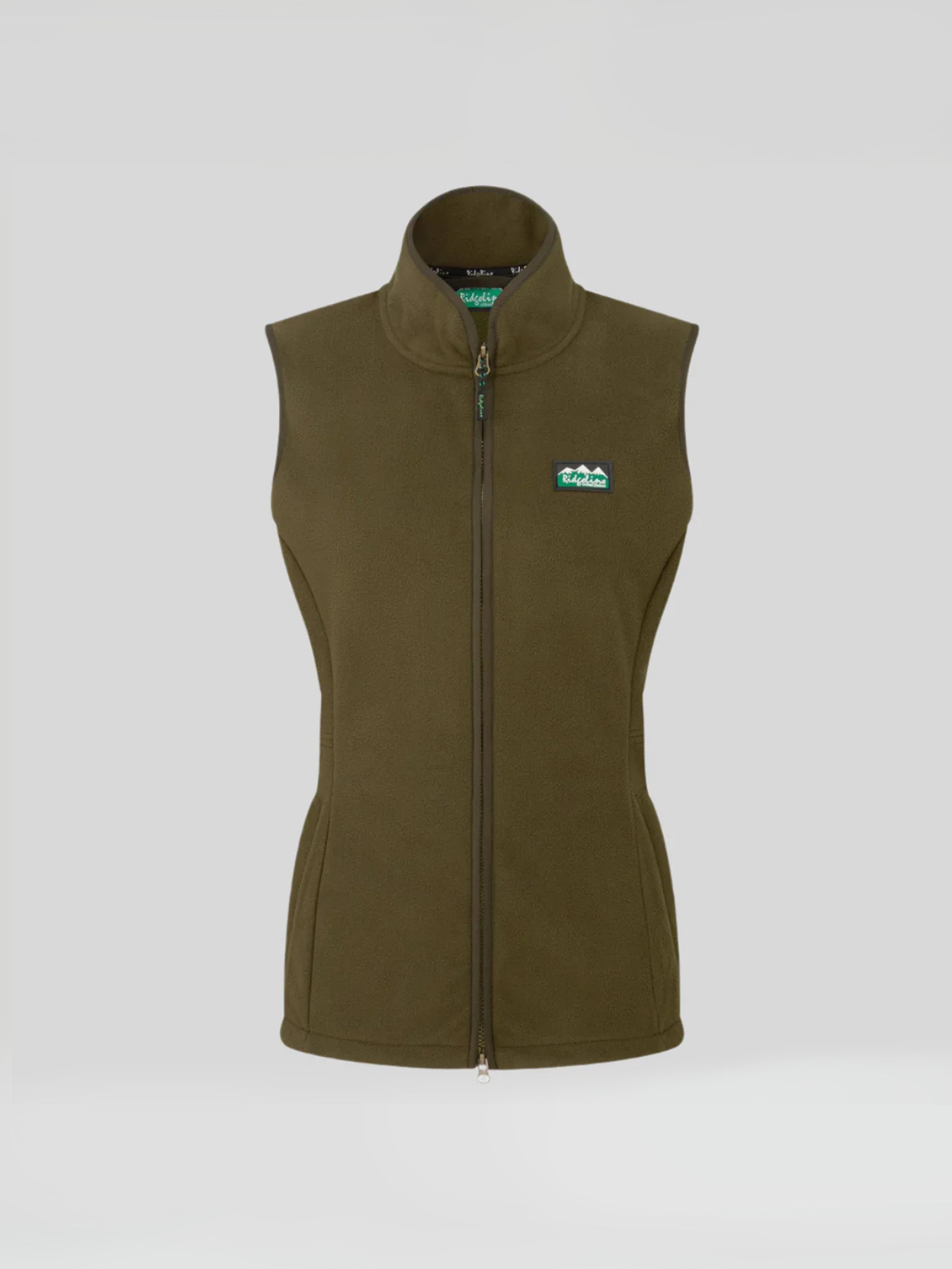 Ridgeline Womens Kodiak Fleece Gilet - Moody Teak