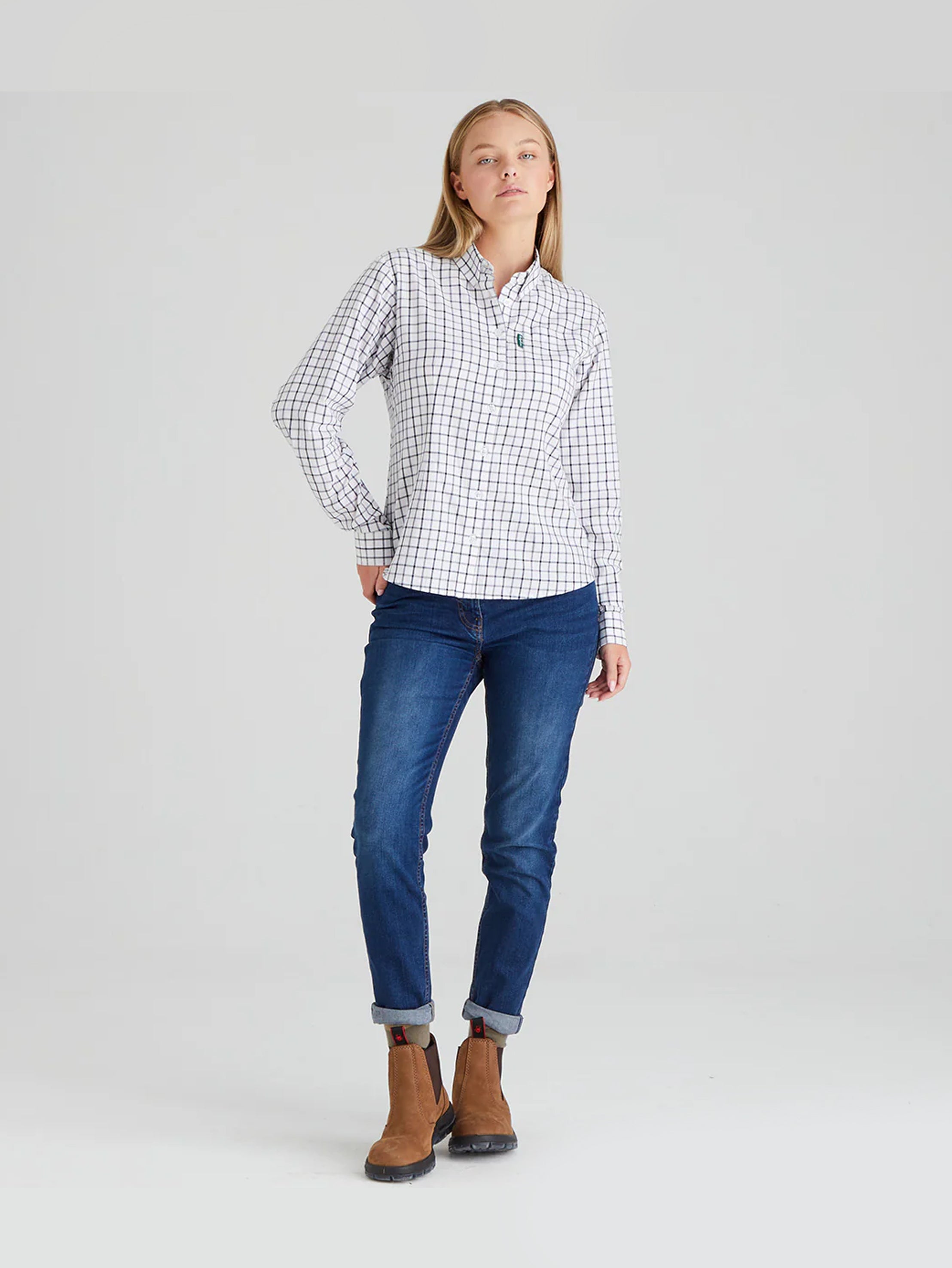Ridgeline Womens Sedgebrook Shirt - Navy